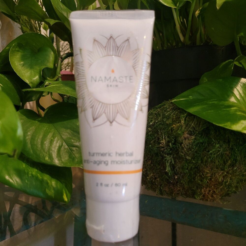 Namaste Skin Turmeric Herbal Anti-Aging MOISTURIZER Facial Lotion Face Cream